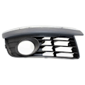 Miniatyrbilde 4 av 5: Chrome støtfanger tåkelysgitter venstre høyre for V MK5 2006 2007 2008 2009 2010 1K0853665A 1K0853666A