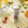 Miniatyrbillede 3 af 4: 450ML Bærbar Blender Elektrisk Saftpresser Frugtmixer USB Genopladelig Smoothie Mini Personlig 6 Knive