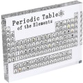 Miniatyrbilde 1 av 5: Periodisk system med elementer, akryl bordplate display ornament