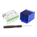 Miniatyrbillede 1 af 5: 3D Printer Tilbehør TMC2208 V2.0 Trinmotor Driver Lydløs 256 Underdeling Topstrøm 2A