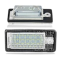 Pikkukuva 1 / 5: LED-kilpien valot autoon valkoinen - A3 S3 8P A4 B6 B7 A5 A6 4F A8 S8 C6 Cabriolet