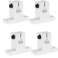 Pikkukuva 4 / 5: x 500 mm lineaarinen akseli Ø 8 mm Vaakasuora lineaarinen ohjain kuulalaakeri + 4 x SK8-tukia + 4 x SCS8UU-laakerikoteloa