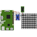Miniatyrbilde 2 av 5: Matrisepanel 3 X U 64 LED-modul CJMCU-8X8 Kompatibel med for og for