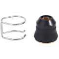 Miniatyrbilde 2 av 5: 13-serie Plasmaelektrode Dysehode Tilbehør Kit S45 Styrende Buffer Gassprederhette Plasma Kutting Montering Kit