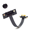 Pikkukuva 2 / 5: PCIE PCI -virtakaapelin jatkokaapeli PCI-E Express -virtakaapelin jatkokaapeli PCIE X1 -kortti Emolevyn jatkokaapeli Jatkokaapeli Adapterikaapeli 20cm