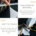 Miniatyrbillede 4 af 5: 1 stk. Trykt Stræk Sofa Betræk Elastisk Polyester Spandex Sofa Betræk, Universal Pasform Sofa Slipcover til Sofa Møbelbeskytter (1 Sæders, D