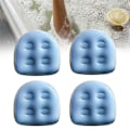 Miniatyrbilde 2 av 5: 4 stk. Drivstoffforsterker Spa og boblebad, Oppblåsbar pute sete badekar basseng, Vanntett ryggstøtte spa, Myk massasje matte