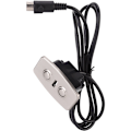 Miniatyrbillede 1 af 5: Håndbetjening til elektrisk lænestol, sofaelevator, 2-knap manuel switch med dobbelt USB