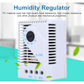 Miniatyrbillede 3 af 5: MFR012 Fugtighedsregulator, Mekanisk Fugtighedskontrol, Hygrostat til Lufttørrer Luftfugter Krybdyr Drivhus Udstødningsventil Gæring (MFR012