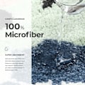 Miniatyrbilde 4 av 5: Dyr Baderomsteppe, Supermyk og Absorberende, Komfortabel Badematte, Sklisikker, Badekar, Dusj, Baderomsteppe, Maskinvaskbar og Tørkbar, 16\" x 24\"