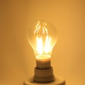 Miniatyrbillede 5 af 5: 12V E27 COB LED Filament Pære, 360 Graders Dæmpbar Lys, Ny (4W Varmt Hvid)