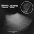 Pikkukuva 5 / 5: 10 kpl Photon FEP -kalvoa 3D-tulostimeen 0,1 mm Fep-kalvo 280 mm x 200 mm 3D-tulostimen osiin ja tarvikkeisiin