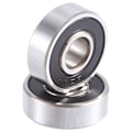 Pikkukuva 5 / 5: 100 kpl 608-kuulalaakeria - teräskuulalaakeri ja kaksoisminiatyyri syväuurinen kuulalaakeri kumitiivistetty (8 x 22 x 7 mm)