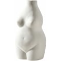 Miniatyrbillede 1 af 5: Keramisk Kvindekrop Kunst Bord Dekoration Planter Vase Pot Faddish-Beige