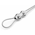 Miniatyrbilde 4 av 5: 6 stk M5 Duplex Rustfritt Stål Klemmer Taukobling Rustfritt Stål Wire Tau Klemme for 4mm Wire Tau Rustfritt Stål Kabelklemme