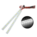 Pikkukuva 5 / 5: 24 LED-alustavalo metalliliuska 6V 1/10 1/8 RC-autoon, valkoinen