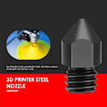 Miniatyrbillede 3 af 5: 10 stk./sæt 3D-printerdele MK8 hærdet ståldyse 1,75 mm 0,4 mm til 3 CR10 CR10S Hotend Kit