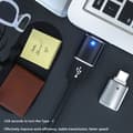 Pikkukuva 3 / 5: Sovitin, USB3.0 - Type-C -sovitin valolla, , , ja muille tableteille (hopea)