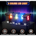 Miniatyrbillede 4 af 5: USB LED-lys, RGB LED-bilindretningsbelysning Atmosfærelys, bærbar computerlys Hjemmekontor Dekoration Natlampe