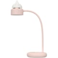 Miniatyrbillede 1 af 5: Genopladelig skrivebordslampe, skrivebordslampe, praktisk LED-læselampe, med 3 lysstyrkeniveauer,