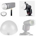 Pikkukuva 2 / 5: -R11 Dome Diffuser Yhteensopiva H200R Pyöreän Salamapään V1 Salama Sarjan V1-S V1-N V1-C AD200 Pro AD200