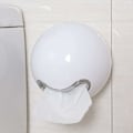 Pikkukuva 2 / 4: Pöytäliinan järjestäjä WC-paperilaatikko Ilmainen rei'itys Vedenpitävä rulla-alusta Kylpyhuoneen WC-paperilaatikko WC-laatikko Kylpyhuoneen laatikko, Valkoinen