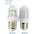 Pikkukuva 2 / 4: HHF LED-lamput, 1 paketti LED-maissinlamput E27 5W 12V 24V Kirkas ja huurrettu energiansäästölampun kansi 5730 27 lediä 86-265V 12-24 voltin lamput HIASDFLS
