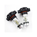 Miniatyrbilde 4 av 5: Super Hvit Tåkelys DRL Pære 100W 6000K Høy Effekt 2X 5202 H16 PS24W