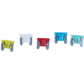 Miniatyrbillede 3 af 5: 50 stk. Slim Low Profile Mini Blade Sikring ATT Bil Lastbil RV 10/15/20/25/30AMP Sæt