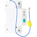 Miniatyrbillede 1 af 5: WIFI Afbryder 1P 230V DIN Skinne Smart Afbryderkontakt til Ewelink APP Hjemmecentre 16A