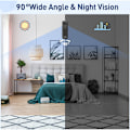 Miniatyrbillede 4 af 5: Mini Lomme Videooptager 1080P HD Video Loop Optagelse Nattesyn Kamera Mikro Spy Cam