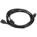 Miniatyrbilde 2 av 5: Lang USB-forlengelseskabel 2.0 hann til hann for datamaskin, 3 meter svart