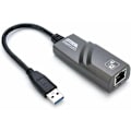 Pikkukuva 1 / 5: USB Ethernet 3.0 - RJ45-sovitin, mahdollistaa 1000 Mbps LAN-verkkoyhteyden, yhteensopiva Windows 10/8.1/8/7/Vista/XP, Mac OS 10.6 ja uudempi, Lin