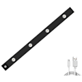 Miniatyrbilde 1 av 5: Dimbar LED-skaplys Bevegelsessensor USB-lading Menneskekropps induksjon for soveromsinngang, svart skall