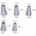 Miniatyrbilde 2 av 5: 5 Store Sprøytetips, Store Sprøytetupper for Sprøyteposer, for Bakverk og Cupcakes Dekorering - Fei Yu
