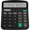 Miniatyrbillede 1 af 5: Sxbd lommeregner, standardfunktion lommeregner til skrivebord, sort