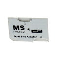 Miniatyrbild 2 av 5: Kortläsare SD TF-kort Adapter till Pro Single Dual Slots för PSP-kontroller för PSP-kort