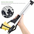 Miniatyrbillede 3 af 5: Scavenger Tools 32 Tommer, Teleskopisk Griber Hjælpemiddel til Handicappede Aluminium Griber til Opsamling af Affald, Affaldskovl, 3 stk.