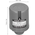 Miniatyrbillede 3 af 5: Industriel Automatisk Vandpumpe Trykkontaktstyring Enkelt Drift Vandpumpe Start Stop Vandpumpe Drift 3/8in 220V 1,2‑2,0kg/cm² JSK‑3A