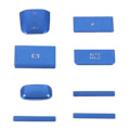 Miniatyrbild 1 av 5: för Golf 8 MK8 2020 2021 Aluminium Central Control Gear Stick Handbrake Switch Button Cover Stickers Blå