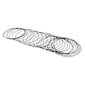 Miniatyrbillede 5 af 5: 4 stk. 10M ABS 3D 1.75mm Printer Filament til Scribble Printere - Sort