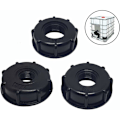 Miniatyrbilde 5 av 5: IBC Tank-kobling - IBC Tank-adapter - Erstatningskran-kobling for hagevanningsutstyr (2,5\") HIASDFLS