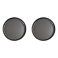Miniatyrbillede 1 af 5: 2X 13 Tommer Non-Stick Pizza Pan, Bageværktøj Rund AU Stål Bakke Form til , Restaurant