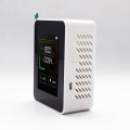 Miniatyrbillede 4 af 5: Luftkvalitetstester CO2 TVOC Meter Temperatur Fugtighedsmåler Enhed Dioxid Monitor Gasdetektor Sensor Sort