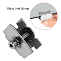 Miniatyrbillede 4 af 5: Glasbedklemme Kompatibel med 3/3 Pro / V2 3S, 5 Pro, Justerbar 3D Printer Tilbehør, 4 stk. Serie