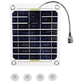 Pikkukuva 1 / 5: 20W Aurinkopaneeli Täysi DC5V USB Aurinkokennot Auton Veneen Akun Lataukseen