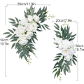 Miniatyrbillede 5 af 5: Kunstig Blomsterkit til Bryllupsbue, Bohemian Eucalyptus Girland, Gardiner, Bryllupsdekoration, Velkomstskilt, A