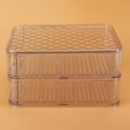 Miniatyrbild 4 av 5: Kylskåpsförvaringslåda Crisper Transparent Kök Matförvaring Magiskt Bord Överlappningsfack Lådlåda