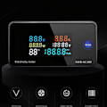 Miniatyrbild 5 av 5: AC Voltmeter 50-300V Ammeter KWS Powers Energy Meter LED Digital Wattmeter AC Electric Meter (Med Split Transformer)