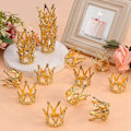 Miniatyrbilde 3 av 5: 10 stk eller kakepynt Tiny Small Rhinestone Tiara Crown for blomsteroppsatser Dusj Bursdag Bryllupsdekor